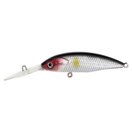 Predator-Z Wiser Minnow, 8cm, 4g, fekete-ezüst lebegő CZ0993