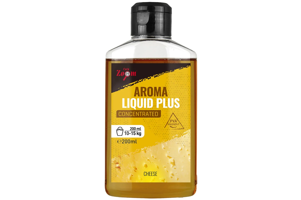 CarpZoom Aroma Liquid Plus folyékony aroma, sajtos, 200 ml CZ4587