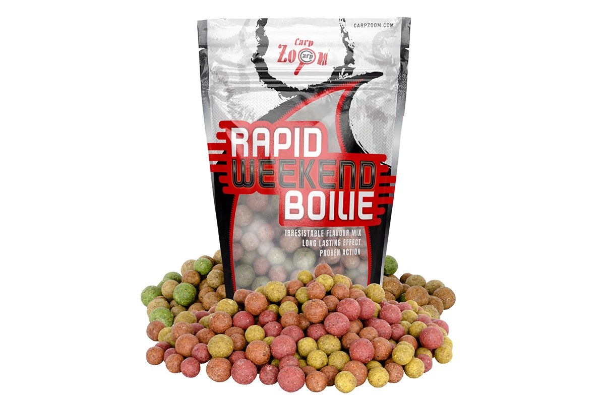CarpZoom Rapid Weekend gyors hatásmechanizmusú bojli, gyümölcsös mix, 2,5 kg CZ4686