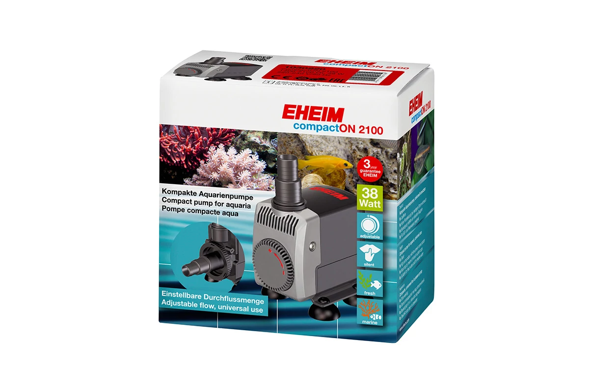 Eheim compactON 2100 szivattyú 1400-2100 l/h 2,4 Hmax m EH1030220
