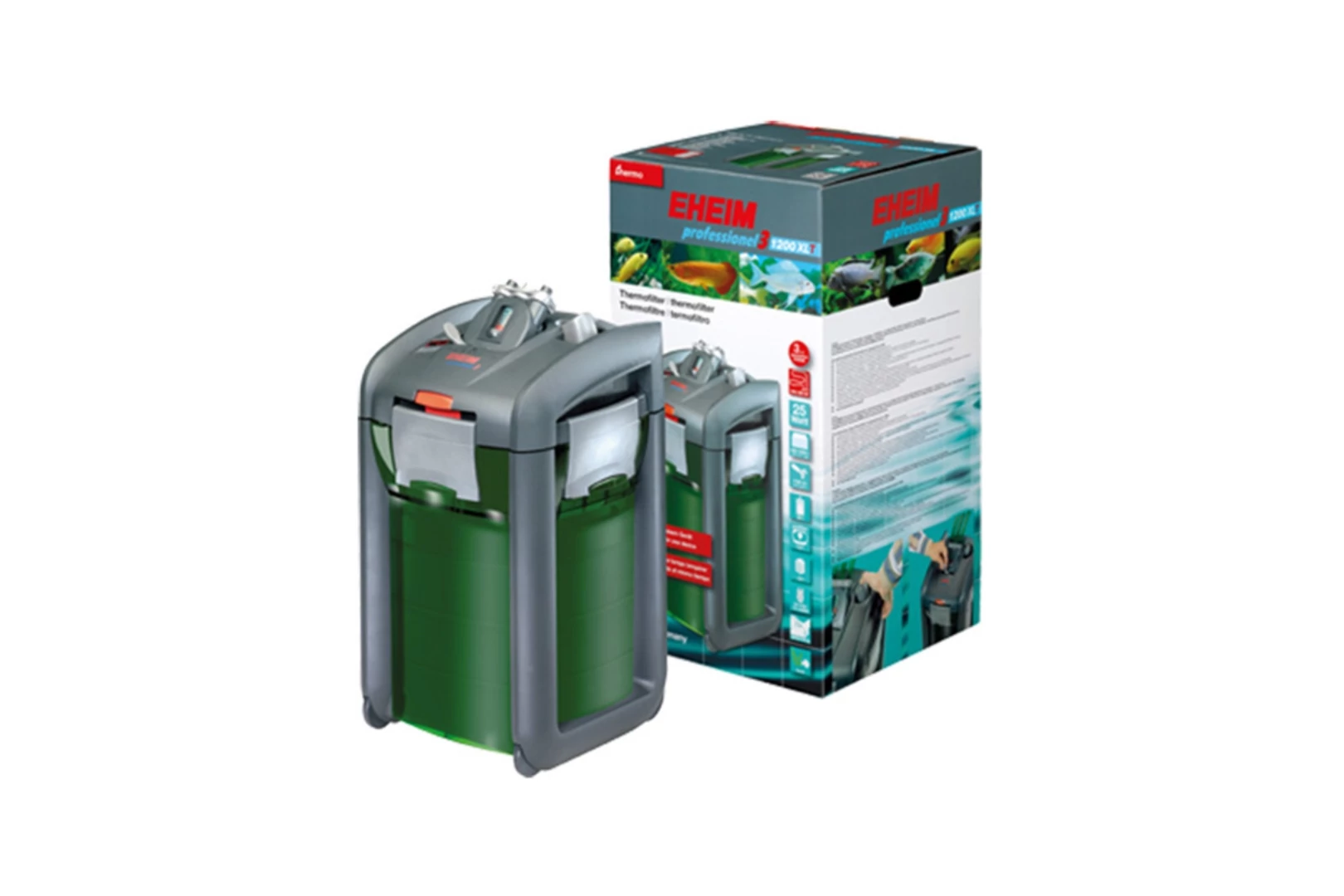 Eheim professionel 3 1200XLT thermo szűrő,1700 l/h,25/500w EH2180010