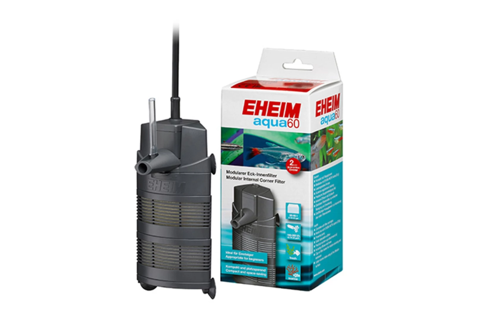 Eheim aqua 60 sarok szűrő 4,5W 160-300 l/h EH2206020