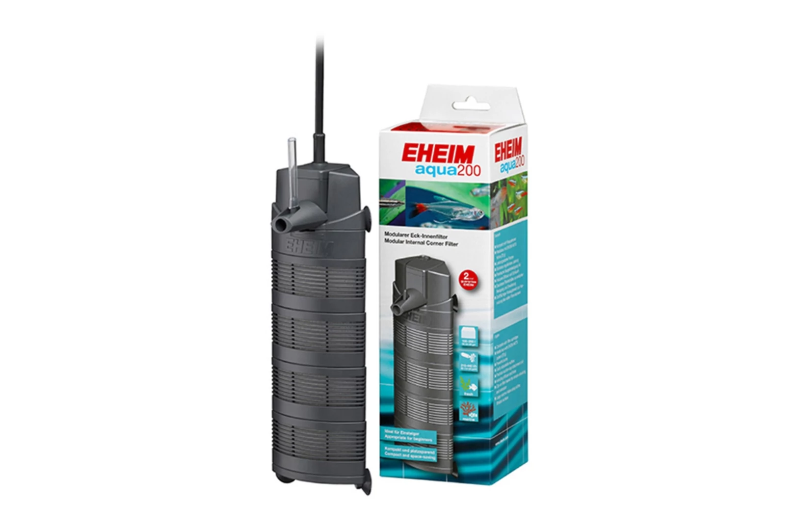 Eheim aqua 200 sarok szűrő 4,7W 210-440 l/h EH2208020