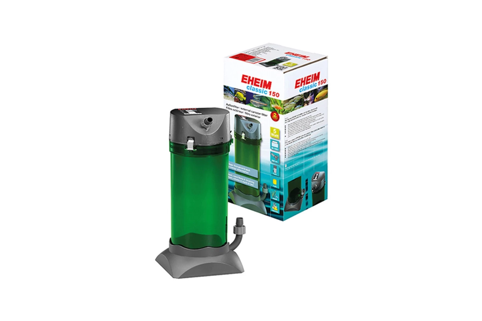 Eheim Classic 150 Töltet nélkül, 300 l/h,5W EH2211010