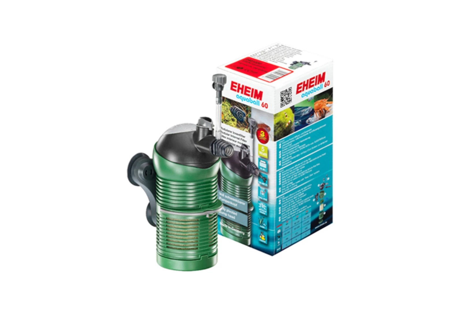 Eheim Aquaball 60 belső szűrő 5W, 150-480 l/h EH2401020