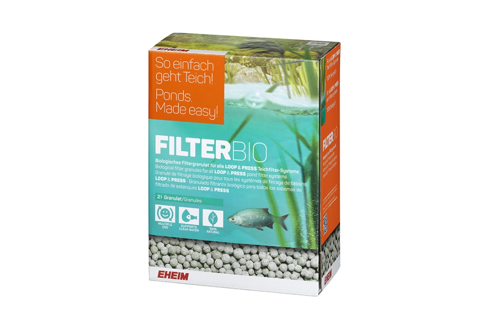 Eheim FILTER BIO biológiai szűrőanyag kerti tavi szűrőkhöz, 1440 g EH2516101