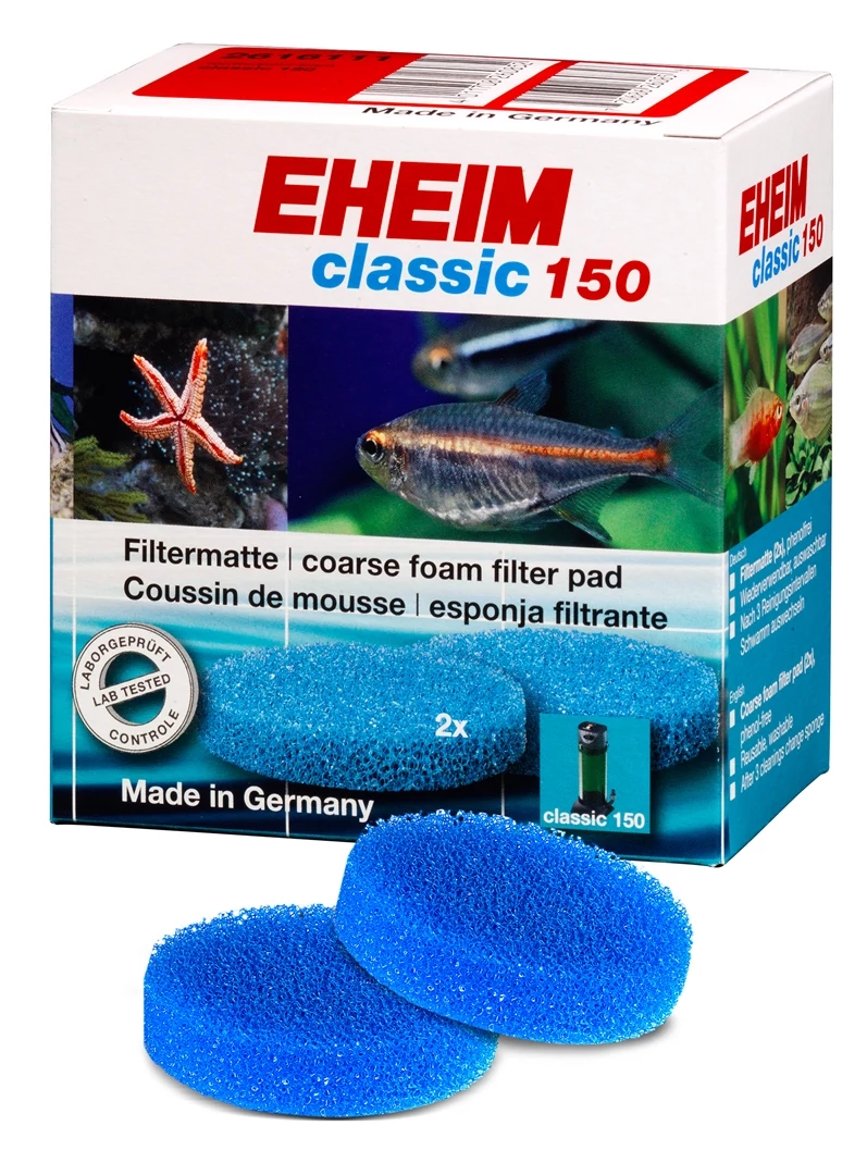 Eheim kék durva szűrőpárna készlet classic 150 szűrőbe (2211), 2 db EH2616111