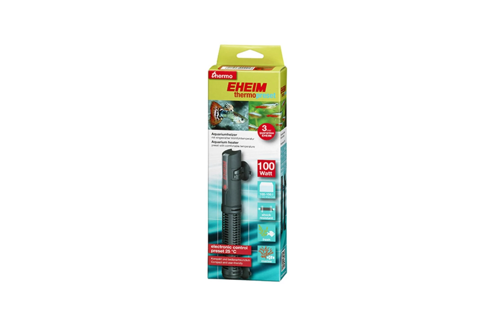 Eheim thermopreset akváriumi fűtő 100 W,100-150 l EH3654010