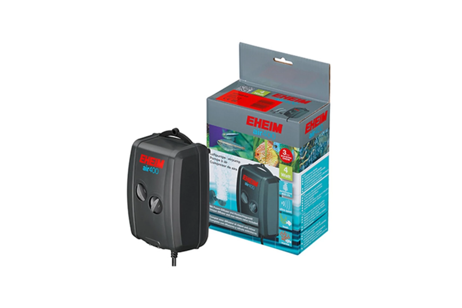 Eheim air400 légpumpa 400 l/h, 5 w, tömlő+porlasztó EH3704010