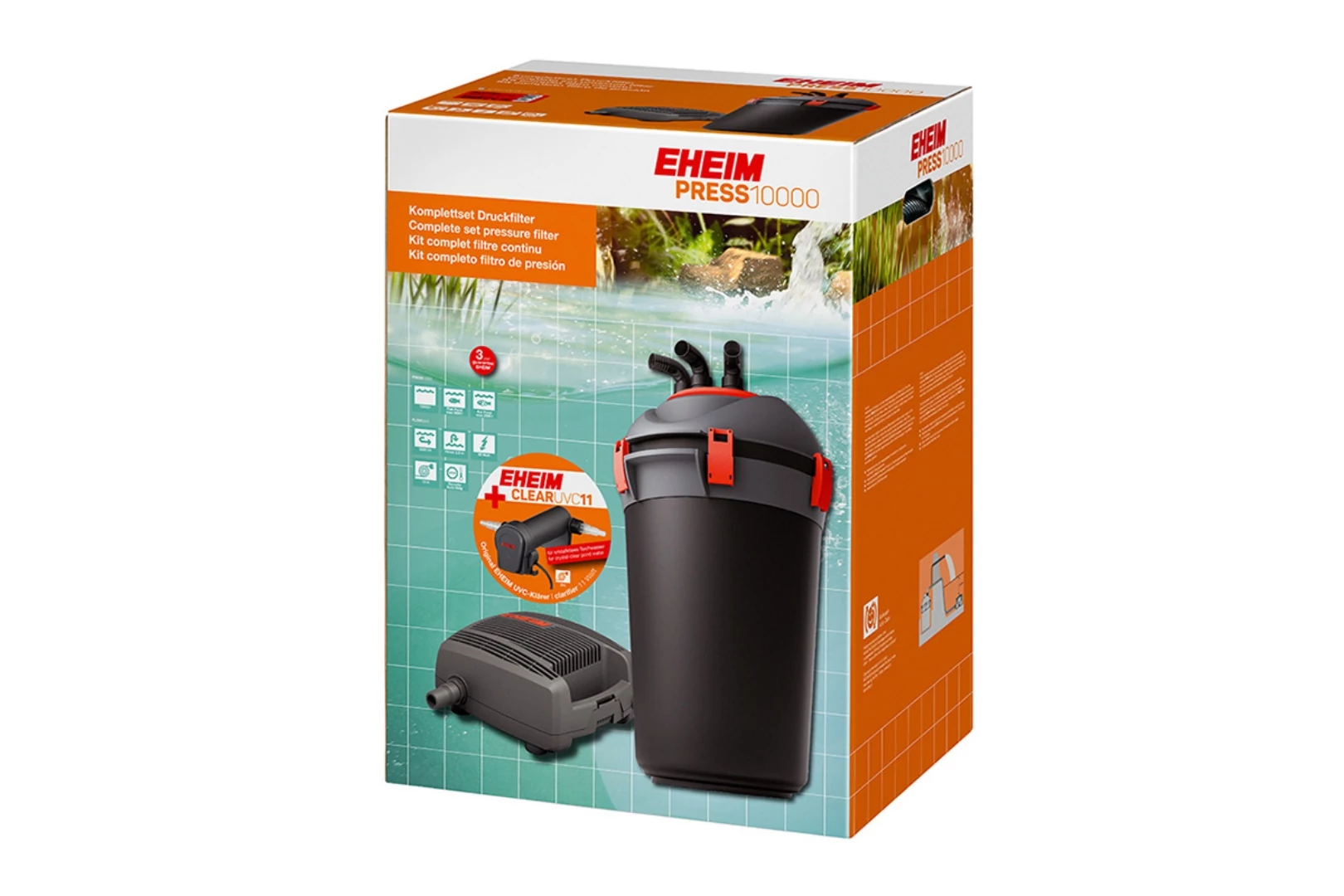 Eheim PRESS10000 + CLEARUVC11 STERILIZÁLÓVAL EH5213020