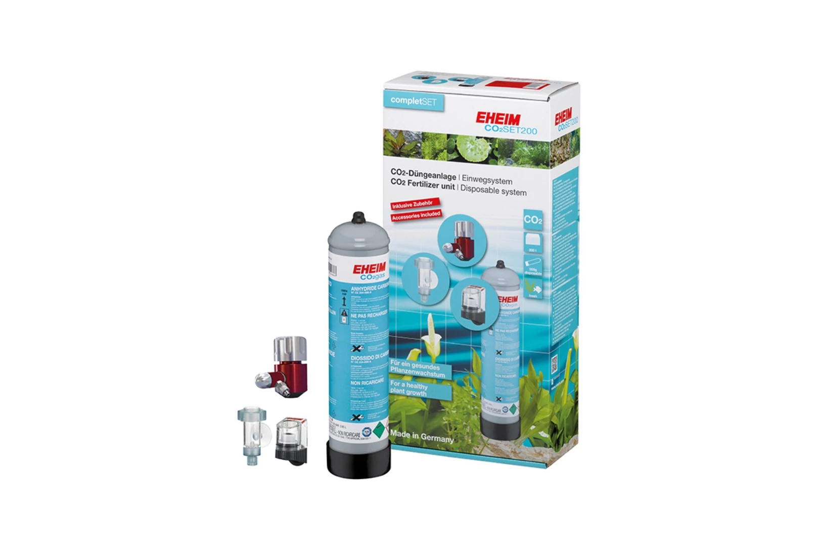 Eheim CO2-SET 200, teljes készlet, 500 g EH6063200