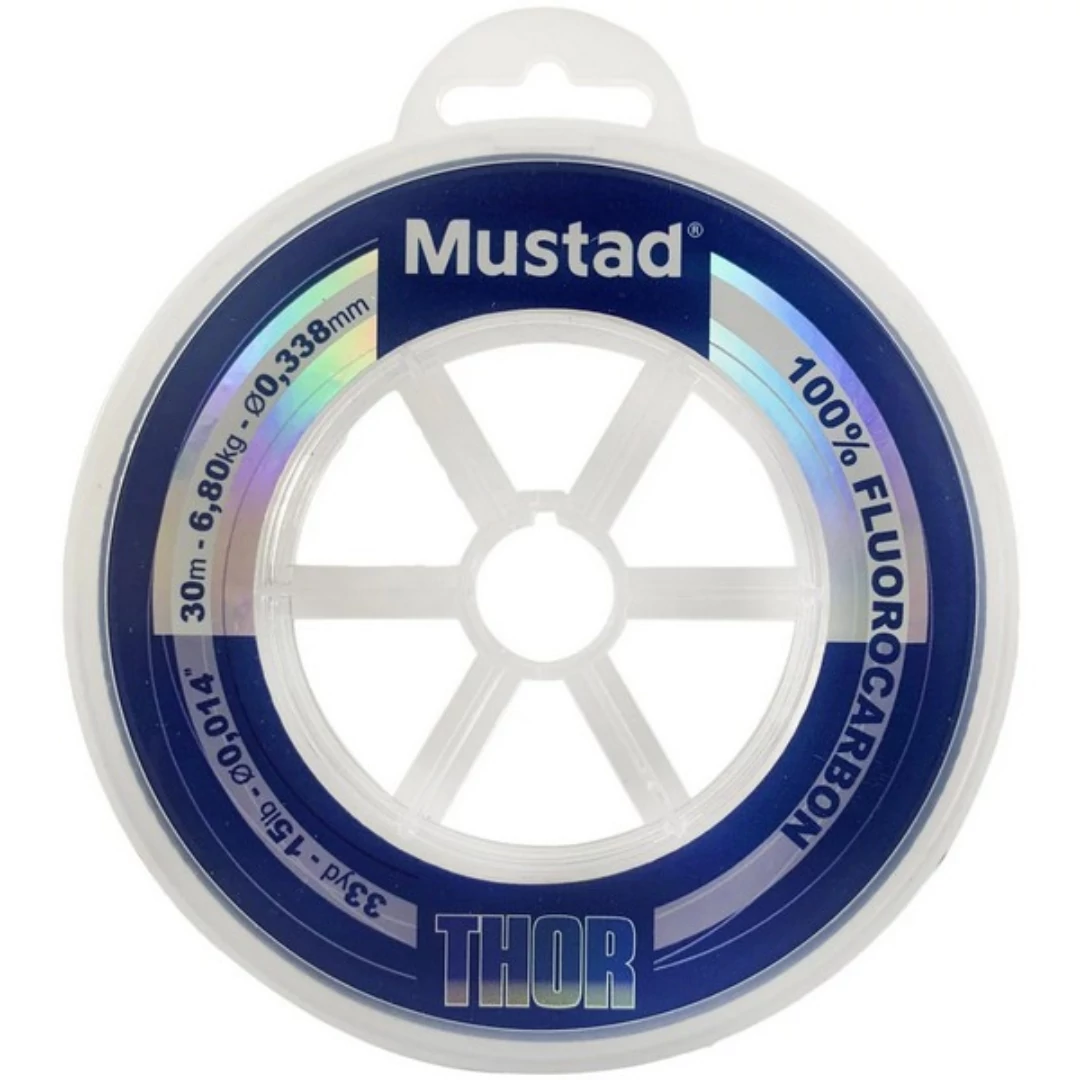 MUSTAD THOR FC LEADER 33YD 25LB C CLEAR