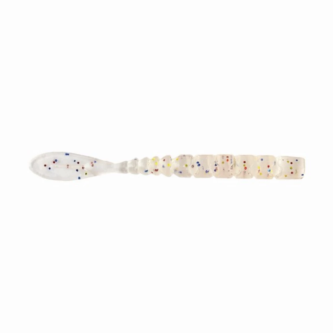 MUSTAD AJI FISH TAIL 2'' WHITE LUMINOUS 12DB/CSOMAG