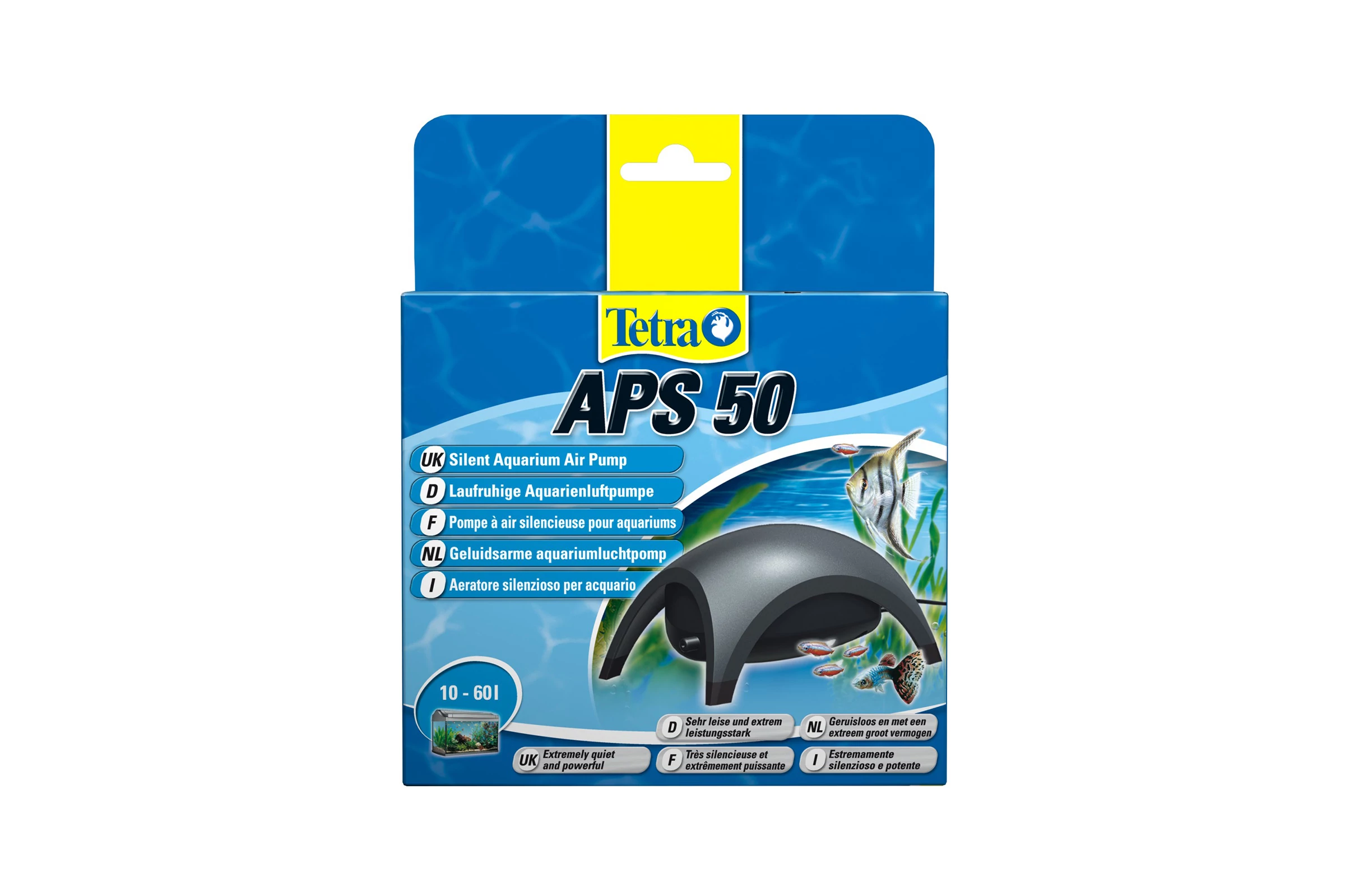 Tetra APS 50 Antracit 50 l/h, 10 - 60 L közötti akváriumhoz 2,0 w TT143128