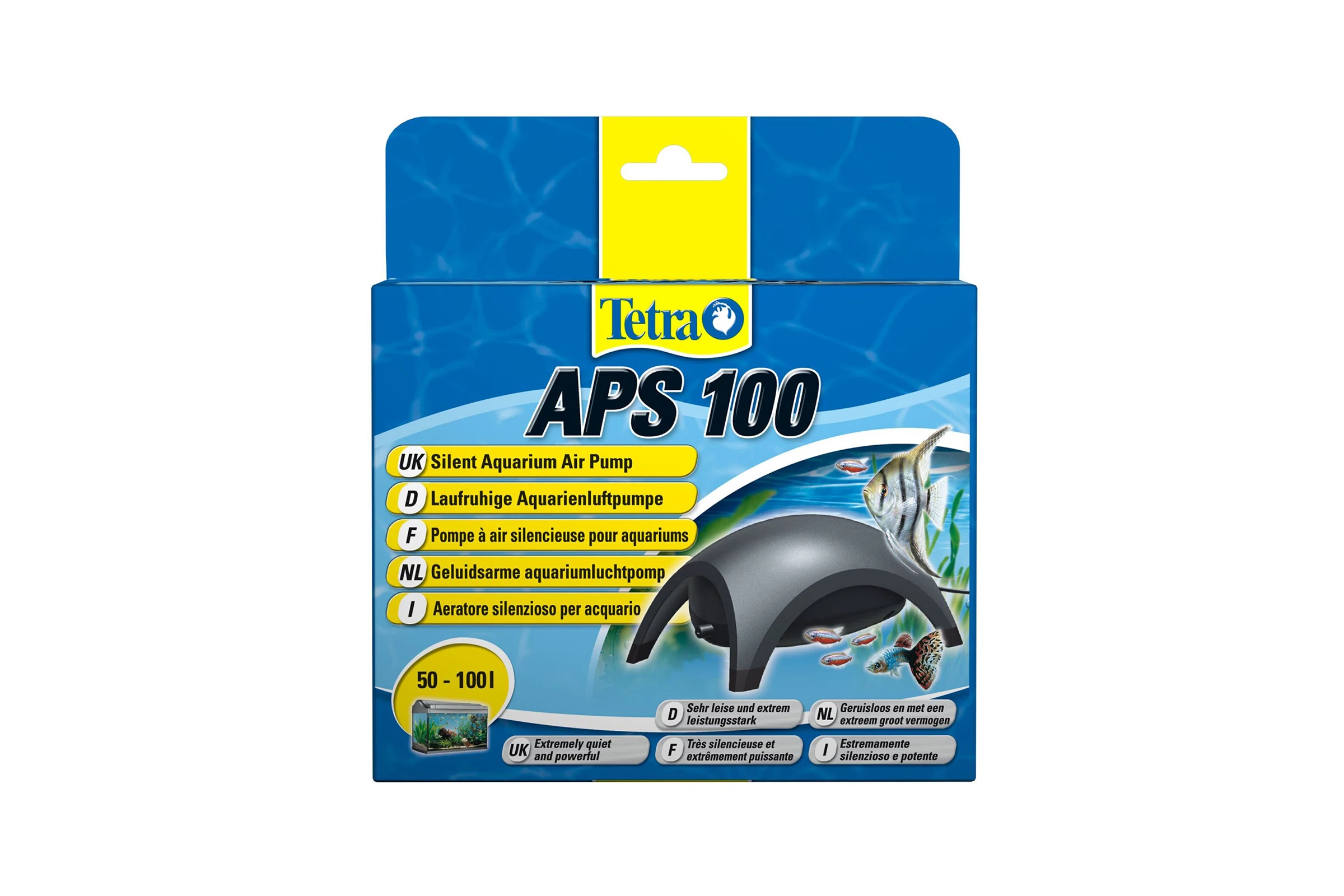 Tetra APS 100 Antracit 100 l/h, 50 - 100 L közötti akváriumhoz 2,5 w TT143142