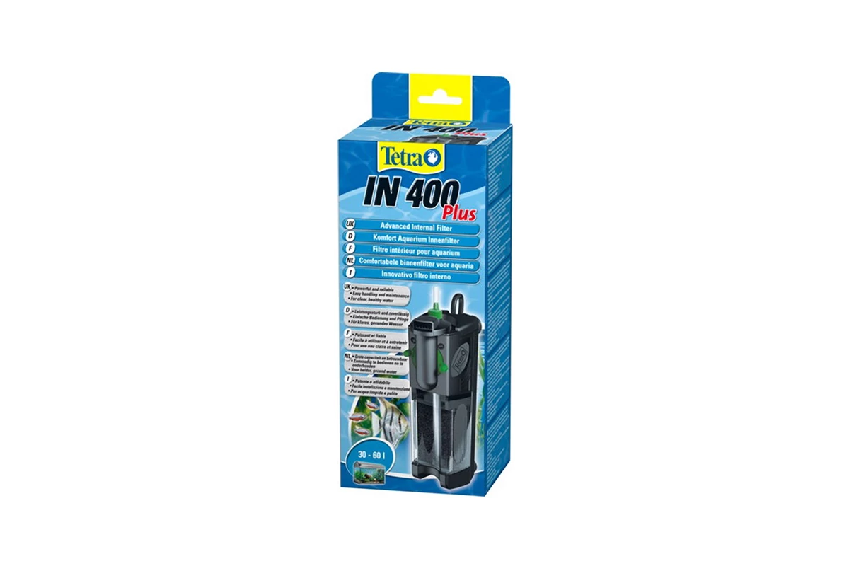 Tetra IN 400 PLUS 200-400 l/h, 30 - 60 L közötti akváriumhoz 7 w TT607644