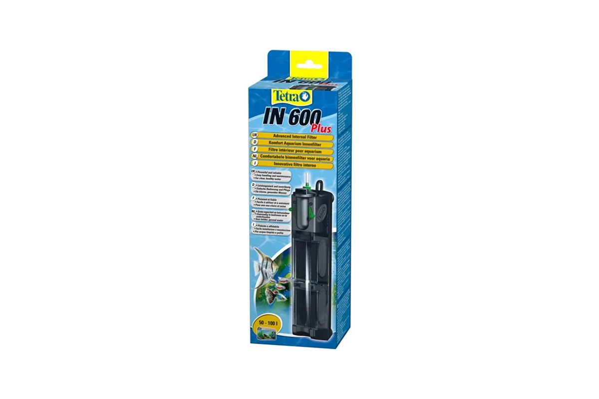 Tetra IN 600 PLUS 300-600 l/h, 50 - 100 L közötti akváriumhoz 8 w TT607651