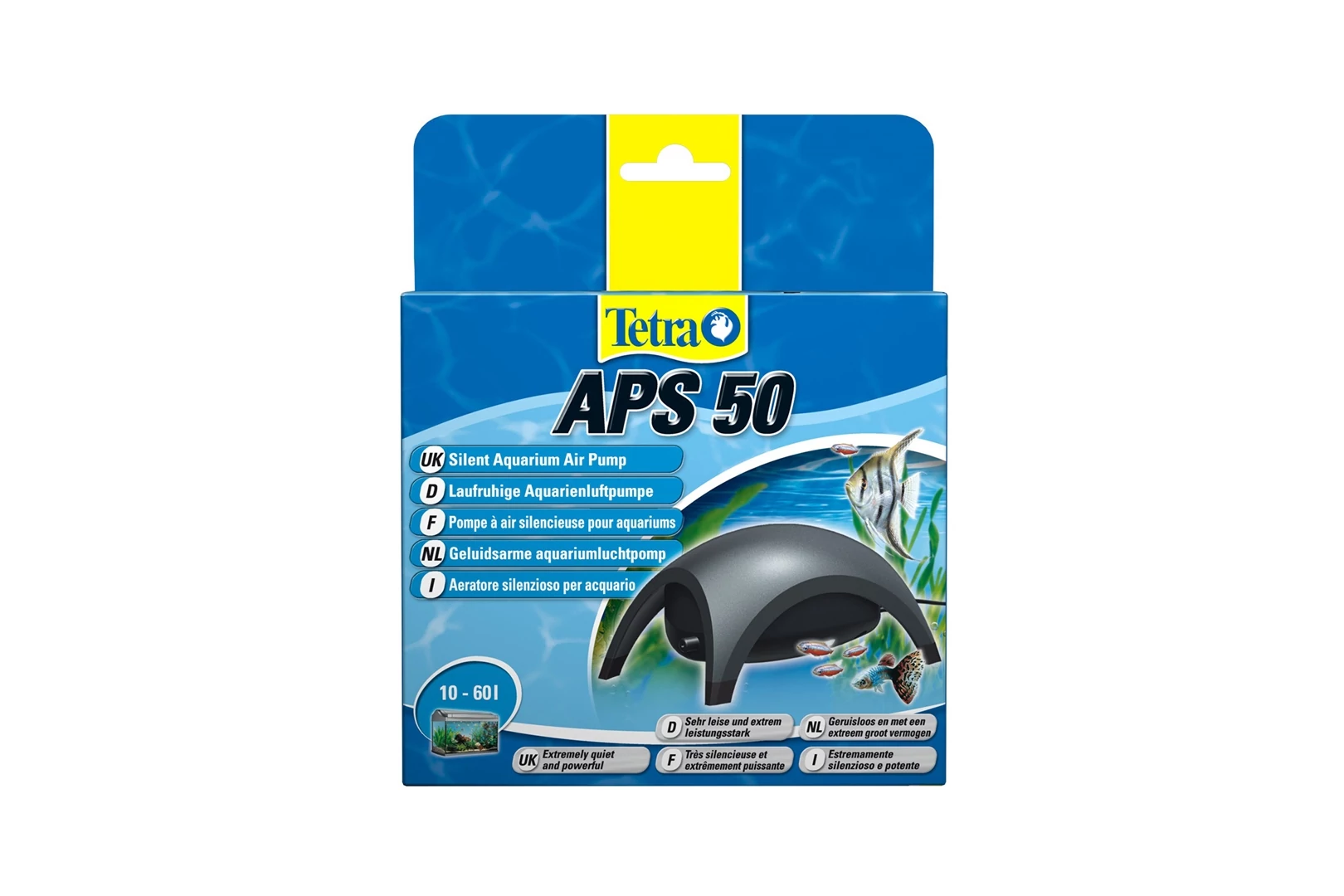Tetra APS 50 Antracit 50 l/h, 10 - 60 L közötti akváriumhoz 2,0 w TT143128