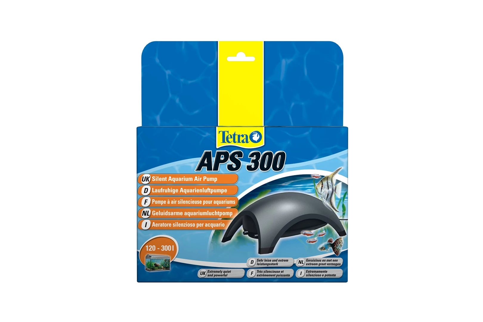 Tetra APS 300 Antracit 300 l/h, 120 - 300 L közötti akváriumhoz 4,5 w TT143180