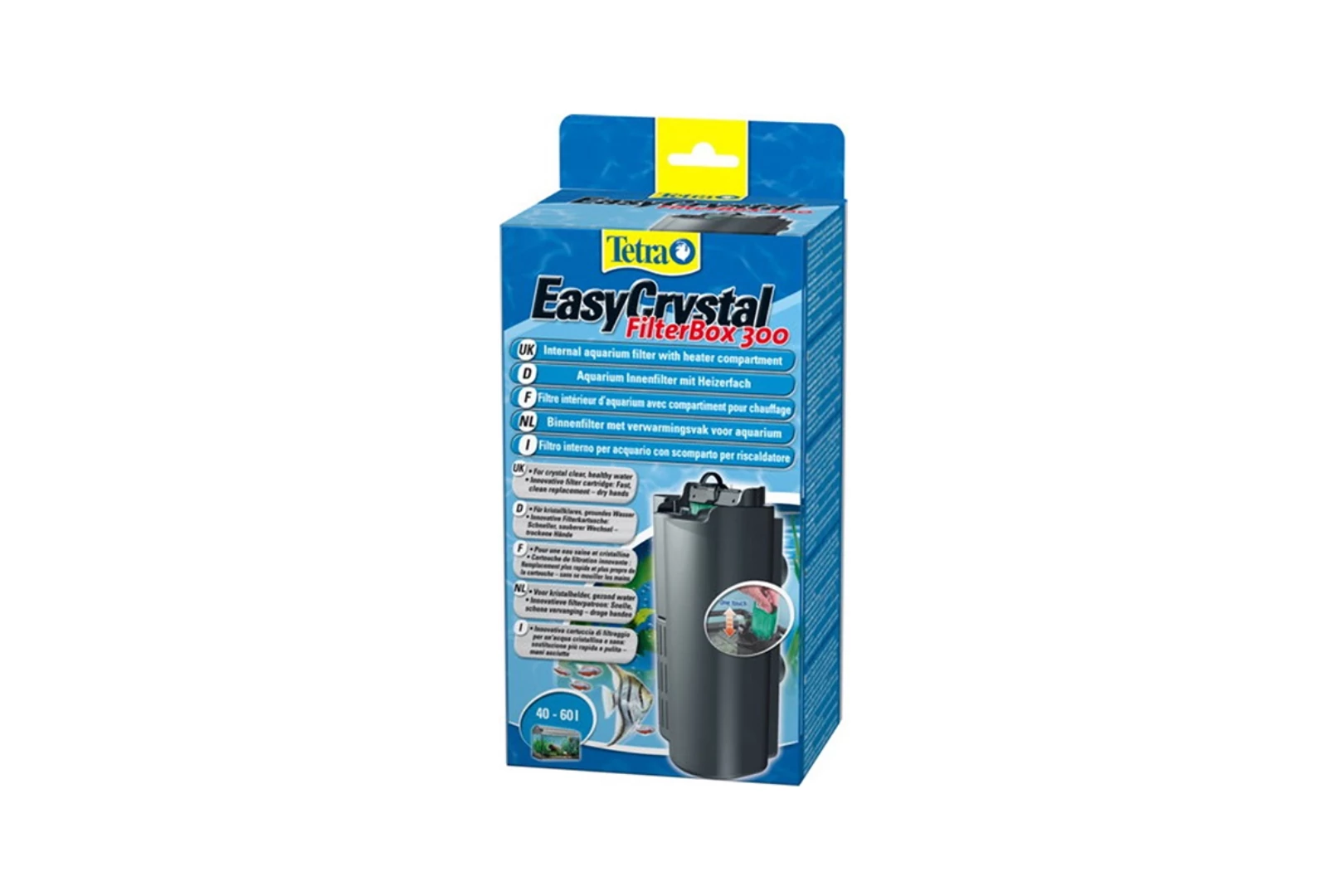Tetra EasyCrystal FilterBox 300 300 l/h, 40 - 60 L közötti akváriumhoz 3,5 w TT151574