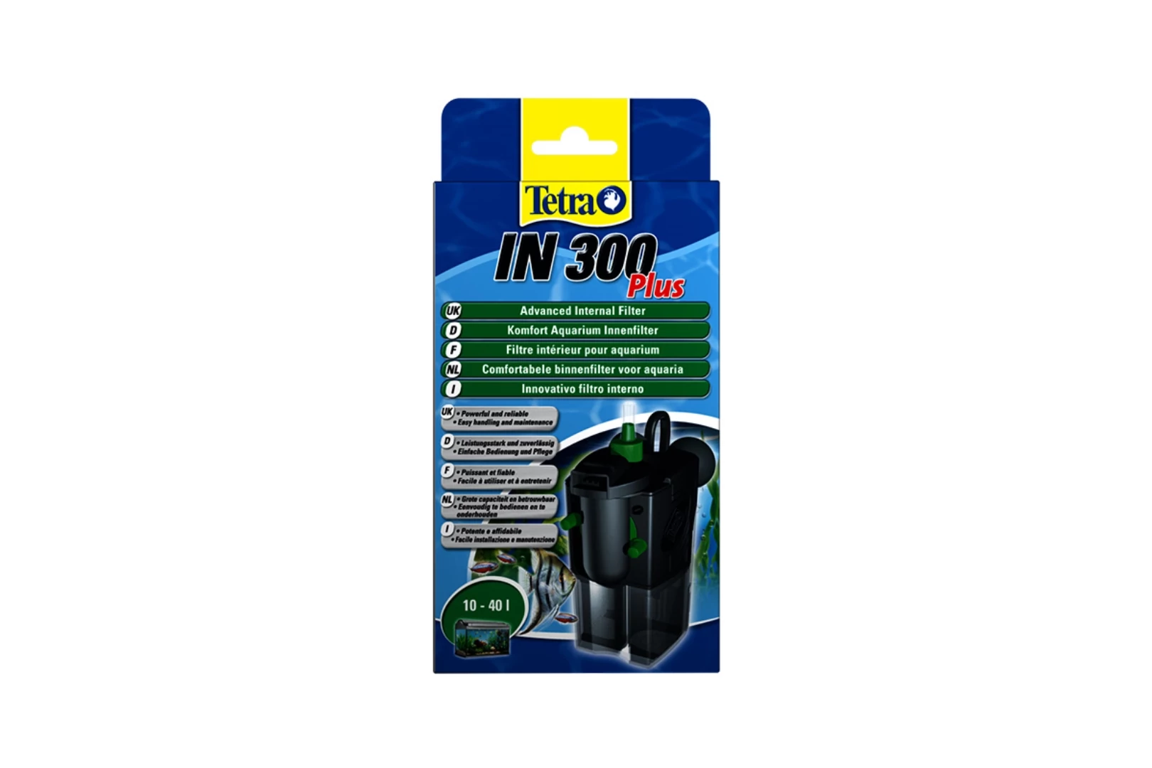 Tetra IN 300 PLUS 150-300 l/h, 10 - 40 L közötti akváriumhoz 5 w TT174870