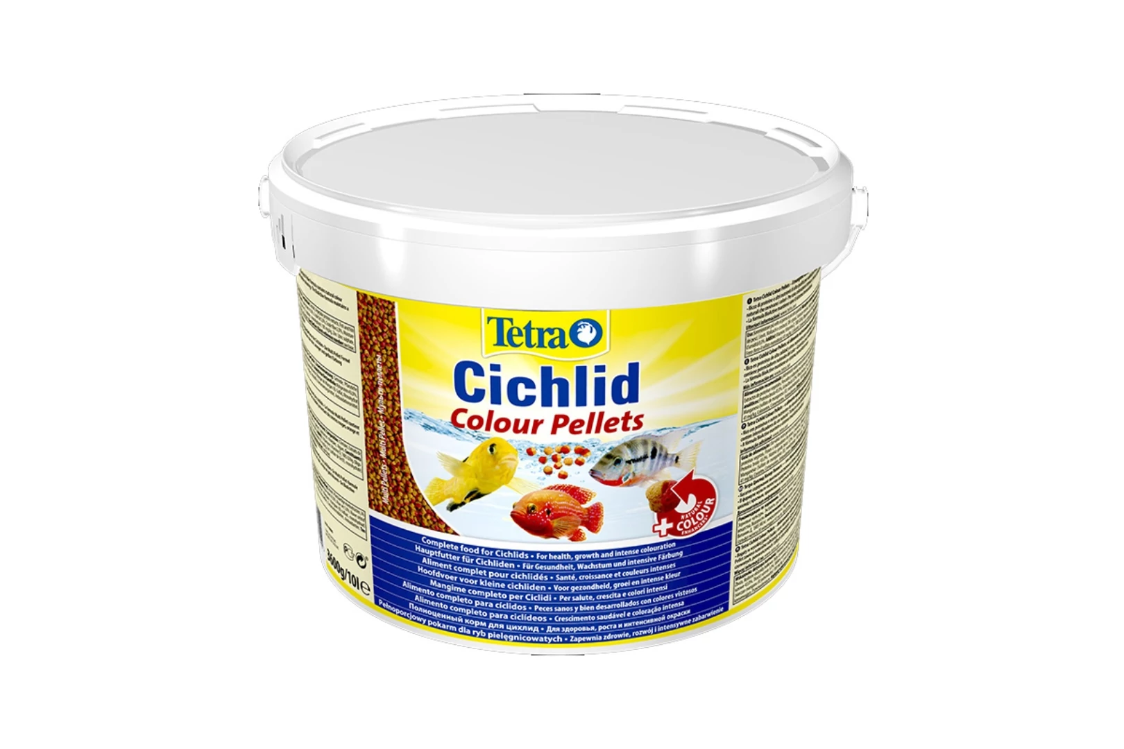 Tetra Cichlid Colour Pellets 10 L TT201392