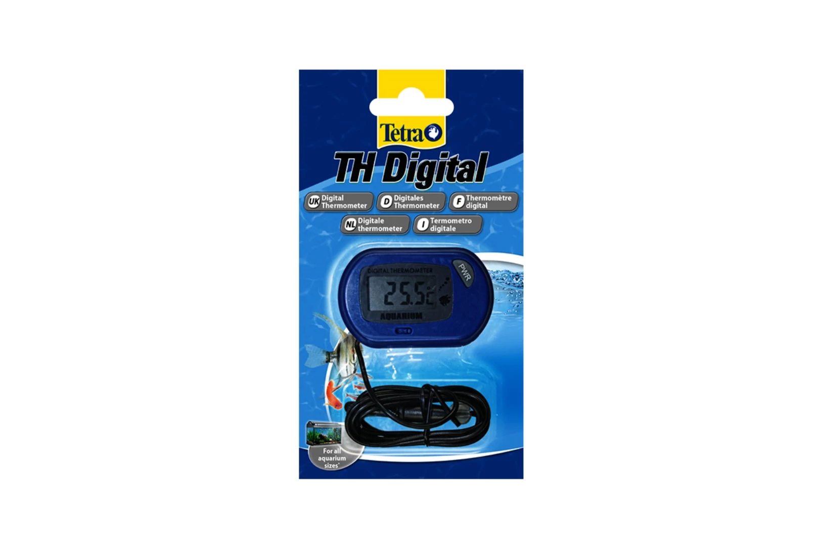 Tetra TH digitális hőmérő gombelemmel működik TT253469