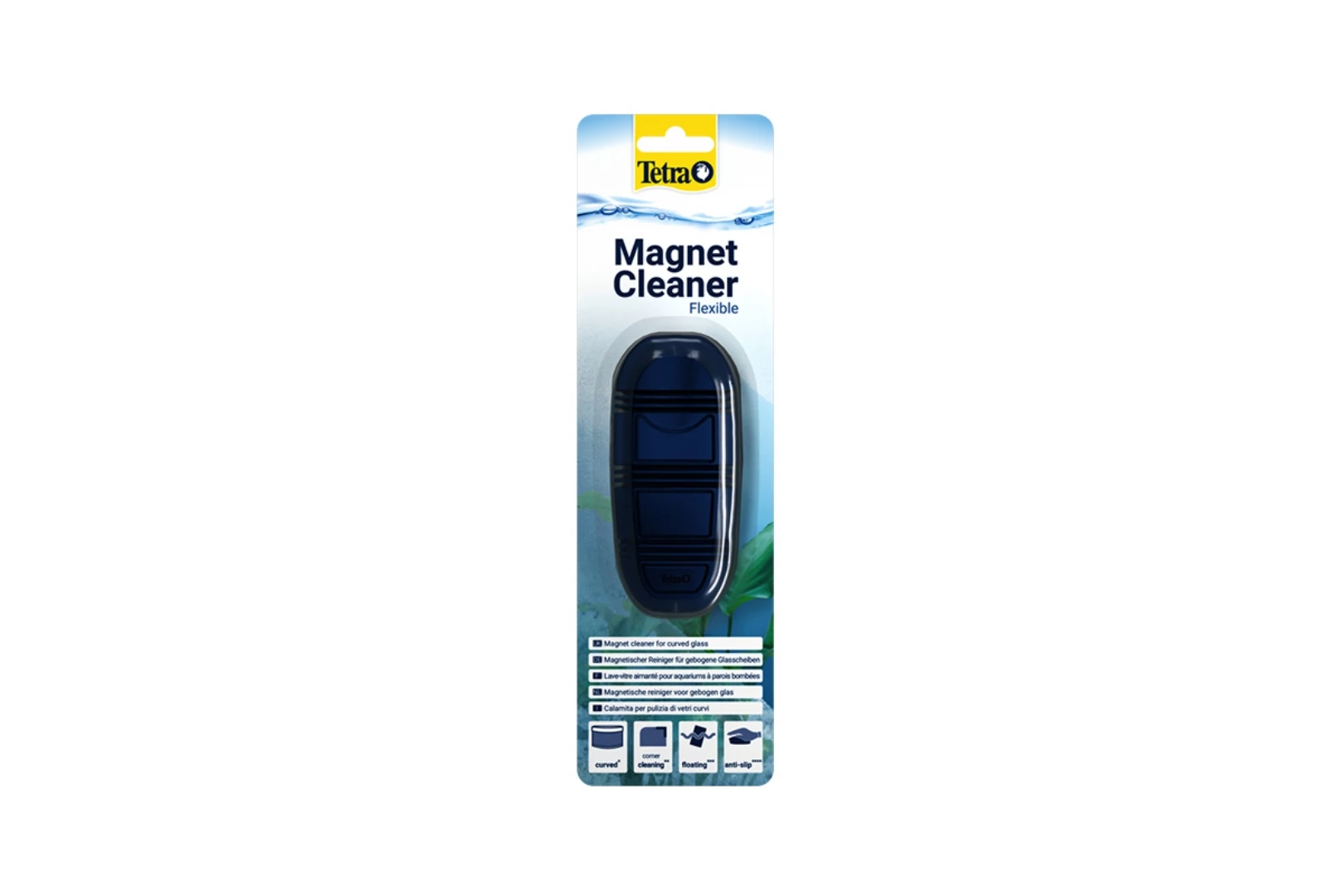Tetra Magnet Cleaner Flexibilis (ívelt akváriumokhoz) 8 mm vastag üveghez, vízenúszó TT296763