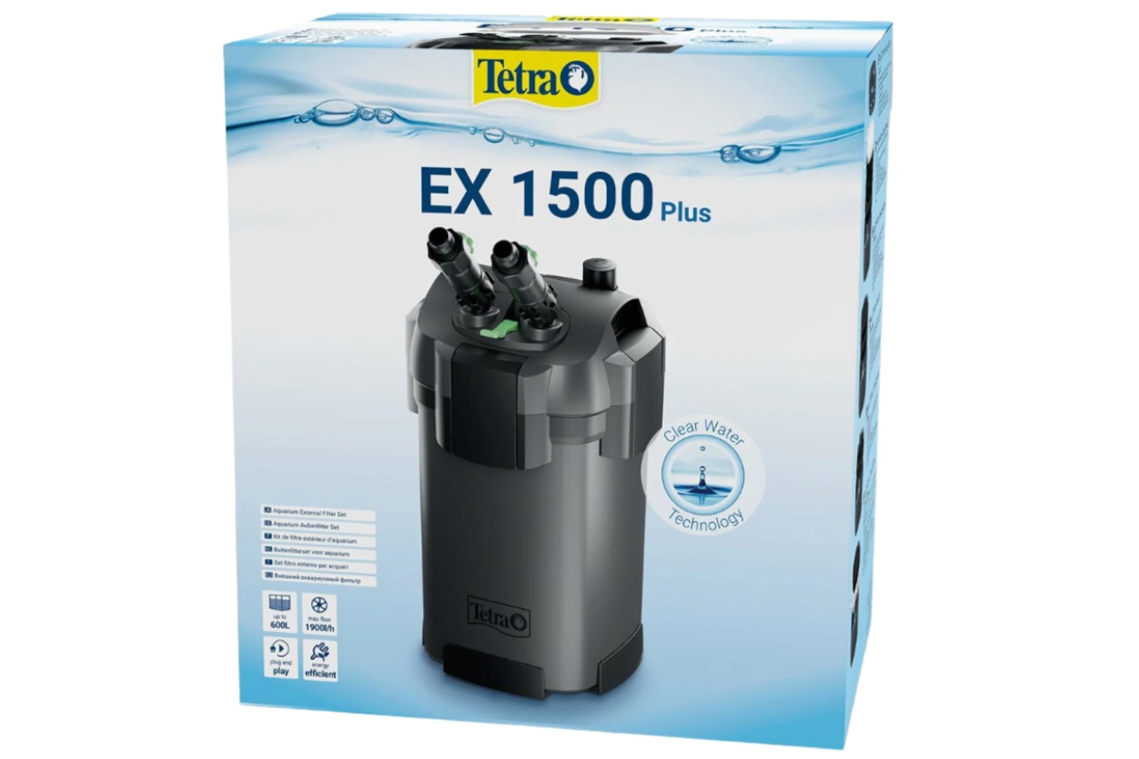 Tetra EX 1500 Plus II - külsőszűrő 300 - 600 L -ig EX 1500 TT302785