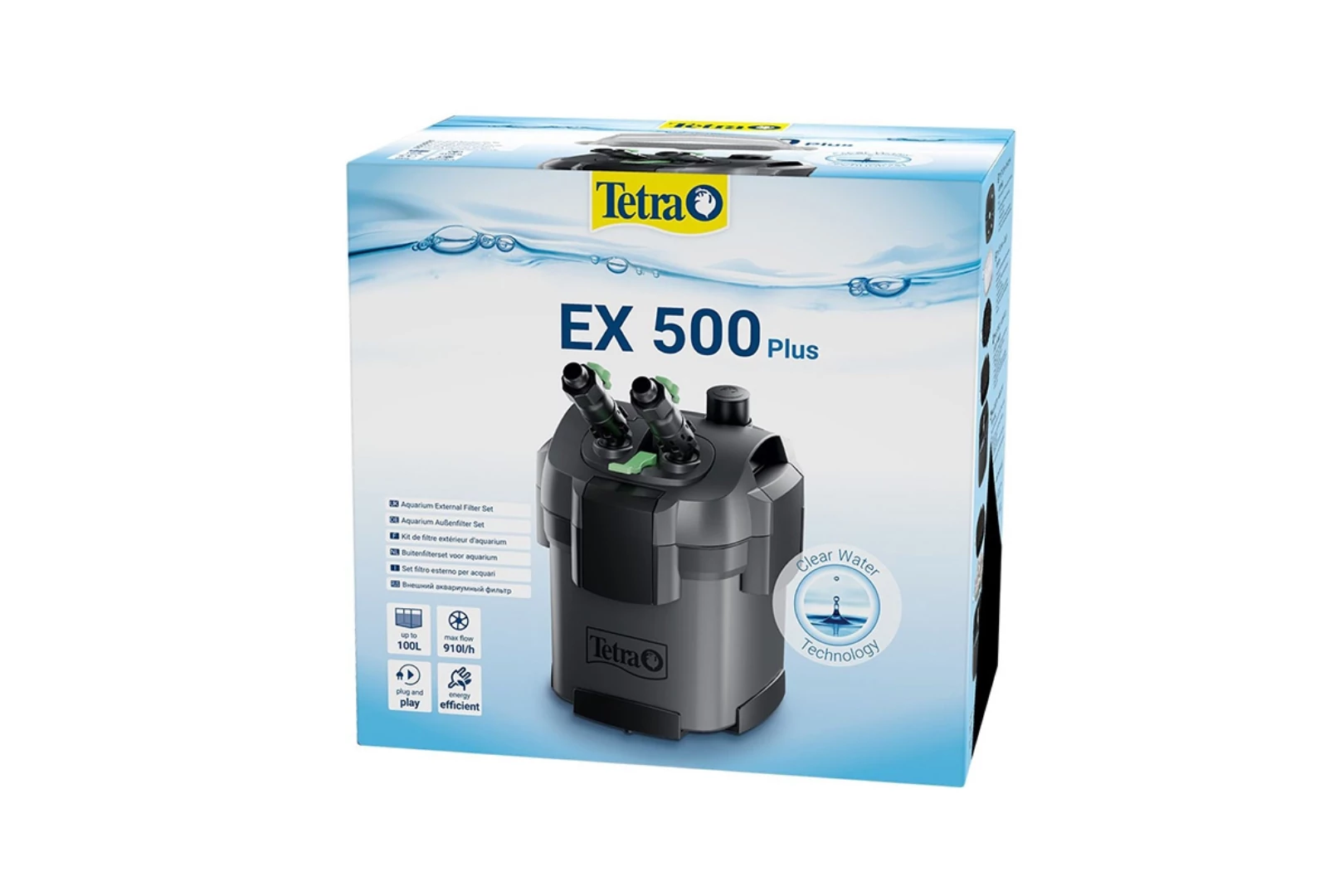 Tetra EX 500 Plus II - külsőszűrő 100 L -ig EX 500 TT302808
